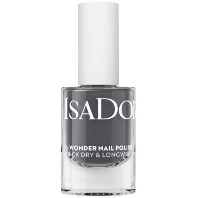 IsaDora The Wonder Nail Polish Quick Dry And Longwear 138 Graphite Grey