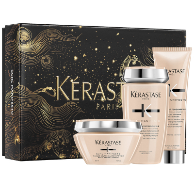 Kérastase Curl Manifesto Holiday Coffret 2024 For Curly Hair (250 + 200 + 150 ml)