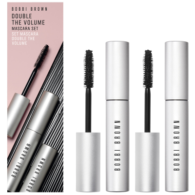 Bobbi Brown Double The Volume Mascara Set (2 x 6 ml)