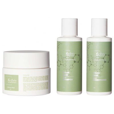 Re-Born Hairsolution Color Save Travel Set